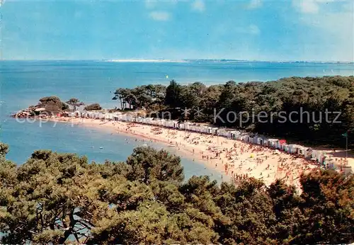 AK / Ansichtskarte Ile_de_Noirmoutier Le Bois de la Chaize et la Plage des Domes Ile_de_Noirmoutier