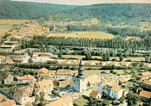AK / Ansichtskarte Saint Remy_Or Vue generale aerienne L Eglise Saint Remy Or