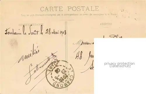 AK / Ansichtskarte Rouen Vue generale prise cote Sainte Catherine Rouen