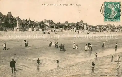 AK / Ansichtskarte La_Baule_sur_Mer La Plage a Maree basse La_Baule_sur_Mer