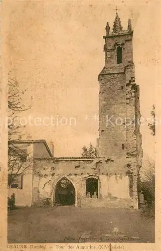 AK / Ansichtskarte Geaune Tour des Augustins Geaune