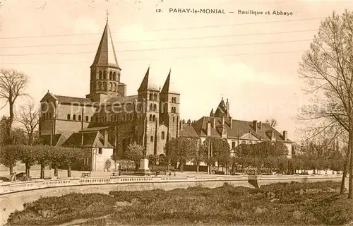 AK / Ansichtskarte Paray le Monial Basilique et Abbaye Paray le Monial