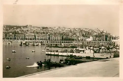 AK / Ansichtskarte Alger_Algerien Vue generale prise du Port Alger Algerien
