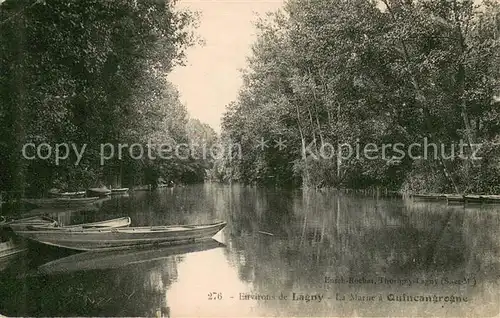 AK / Ansichtskarte Lagny sur Marne La Marne a Quincangrogne Lagny sur Marne