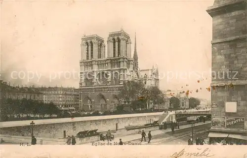 AK / Ansichtskarte Paris Eglise de Notre Dame Paris