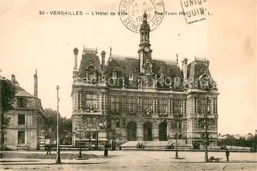 AK / Ansichtskarte Versailles_78 Hotel de Ville 