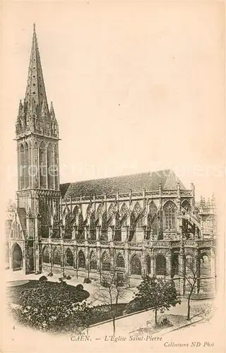 AK / Ansichtskarte Caen Eglise Saint Pierre Caen