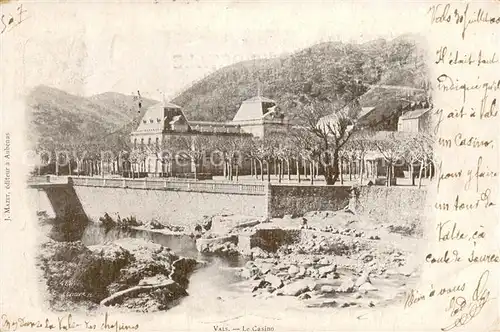 AK / Ansichtskarte Vals les Bains Le Casino Vals les Bains
