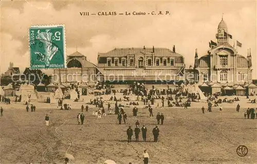 AK / Ansichtskarte Calais_62 Le Casino 