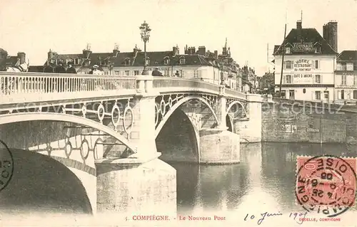 AK / Ansichtskarte Compiegne_60 Le Nouveau Pont 