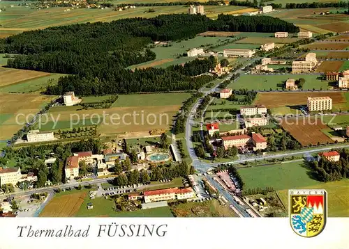 AK / Ansichtskarte Bad_Fuessing Thermalbad Fliegeraufnahme Bad_Fuessing