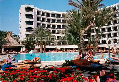 AK / Ansichtskarte Playa_de_Maspalomas Hotel Palm Beach Swimming Pool Playa_de_Maspalomas