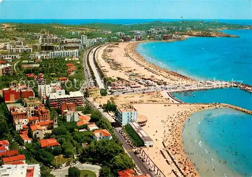 AK / Ansichtskarte Salou Vista parcial Playa y puerto Salou