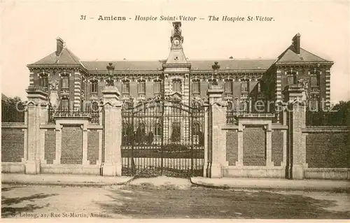 AK / Ansichtskarte Amiens_80 Hospice Saint Victor 