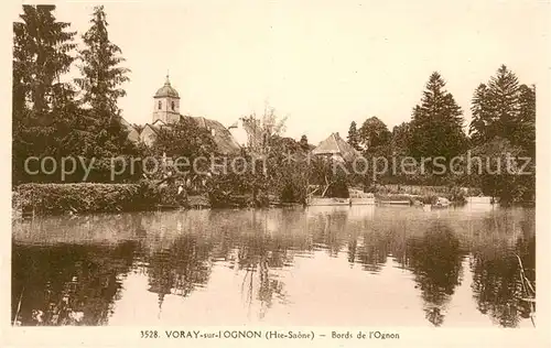 AK / Ansichtskarte Voray sur l_Ognon Bords de l Ognon Voray sur l Ognon