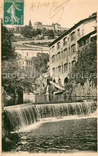 AK / Ansichtskarte Thiers La cascade des Salliers Thiers