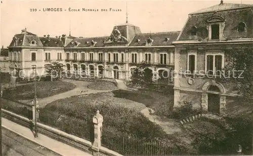 AK / Ansichtskarte Limoges_87 Ecole Normale des Filles 