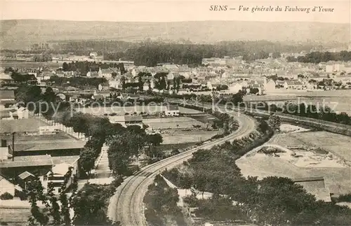 AK / Ansichtskarte Sens_89 Vue generale du Faubourg d Yonne 