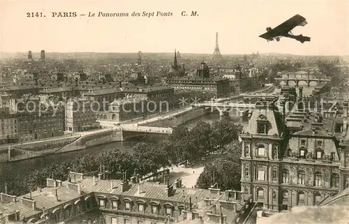 AK / Ansichtskarte Paris Le Panorama des Sept Ponts Paris