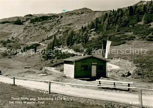 AK / Ansichtskarte Trins_Innsbruck Truna Huette Schoenberg Trins Innsbruck
