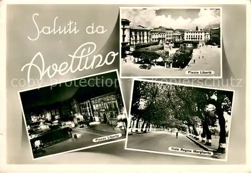 AK / Ansichtskarte Avellino Piazza Liberta Viale Regina Margherita Avellino