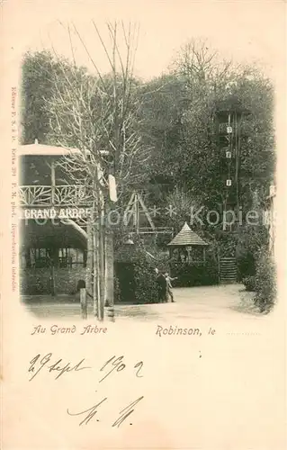 AK / Ansichtskarte Robinson_Plessis Au Grand Arbre Robinson_Plessis