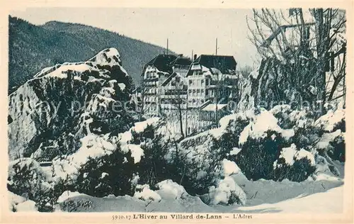 AK / Ansichtskarte Villard de Lans Hiver au Villard de Lans L Adret Villard de Lans