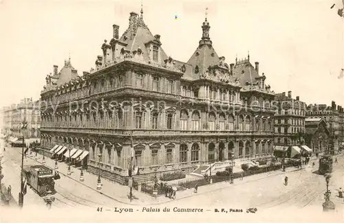 AK / Ansichtskarte Lyon_France Palais du Commerce Lyon France