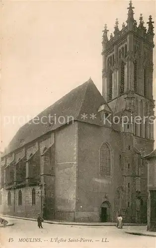 AK / Ansichtskarte Moulins_03_Allier Eglise Saint Pierre 
