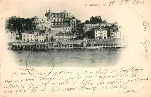 AK / Ansichtskarte Amboise Vue generale Amboise
