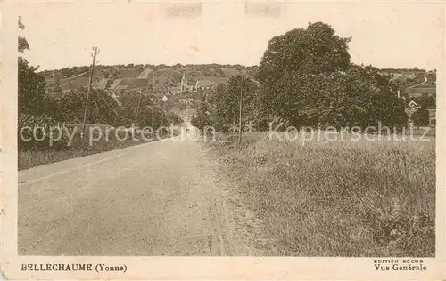 AK / Ansichtskarte Bellechaume Vue generale Bellechaume