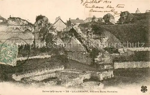 AK / Ansichtskarte Lillebonne Ancien Bains Romains Lillebonne