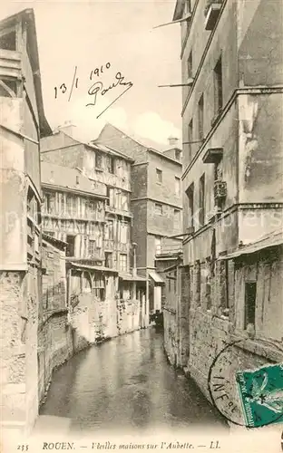 AK / Ansichtskarte Rouen Vieilles maisons sur l Aubette Rouen