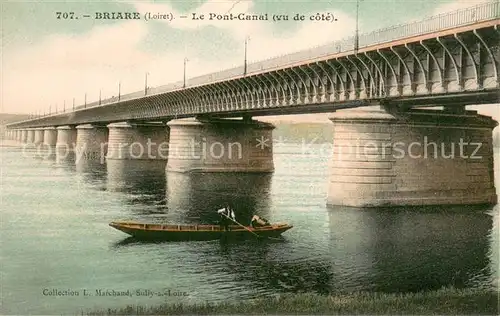 AK / Ansichtskarte Briare le Canal Le Pont Canal vu du cote 