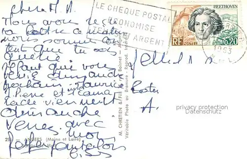 AK / Ansichtskarte Angers Jardin du Mall Angers