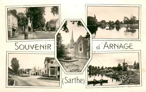 AK / Ansichtskarte Arnage Vue partielle Arnage