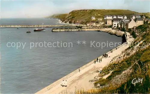 AK / Ansichtskarte Port en Bessin Avant Port Vue aerienne Port en Bessin