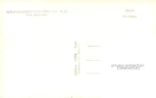 AK / Ansichtskarte Pierrefitte Nestalas Vue generale Pierrefitte Nestalas