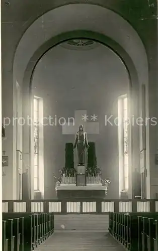 AK / Ansichtskarte Gablonz_Neisse_Tschechien Innenansicht Kirche Gablonz_Neisse_Tschechien