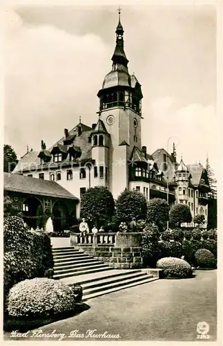 AK / Ansichtskarte Bad_Flinsberg_Swieradow_Zdroj Kurhaus Bad_Flinsberg