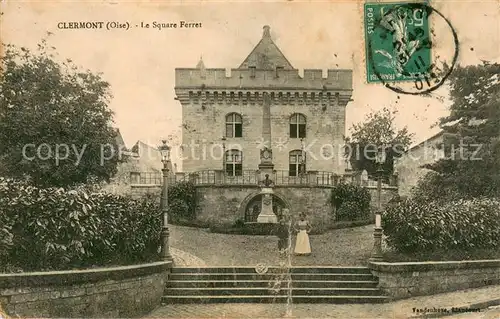 AK / Ansichtskarte Clermont_Oise Le Square Ferret Clermont_Oise