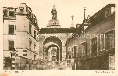 AK / Ansichtskarte Joigny_Yonne Eglise Saint Jean Joigny Yonne