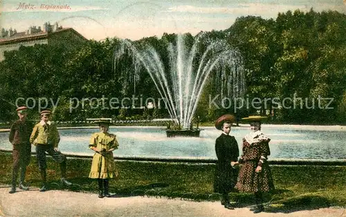 AK / Ansichtskarte Metz_Moselle Esplanade Metz_Moselle