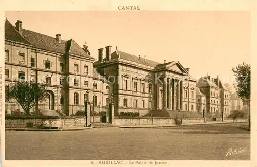 AK / Ansichtskarte Aurillac Palais de Justice Aurillac