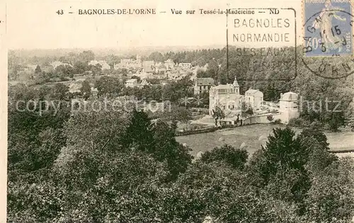 AK / Ansichtskarte Bagnoles de l_Orne Vue sur Tesse la Madeleine Bagnoles de l_Orne