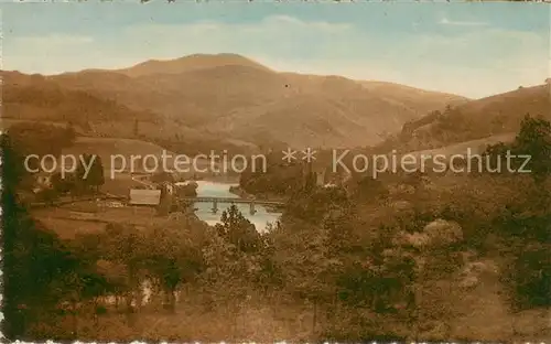 AK / Ansichtskarte Cambo les Bains La Nive vers la montagne Cambo les Bains