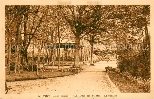 AK / Ansichtskarte Vitre_d_Ille et Vilaine Jardin des Plantes le Kiosque Vitre_d_Ille et Vilaine