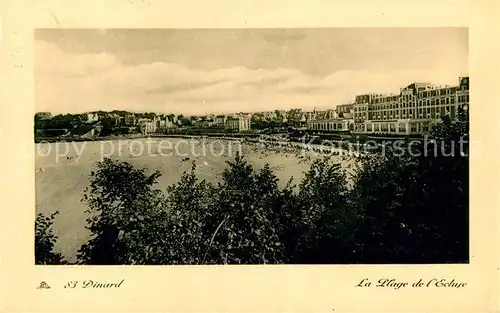 AK / Ansichtskarte Dinard_35 Plage de l Ecluse 