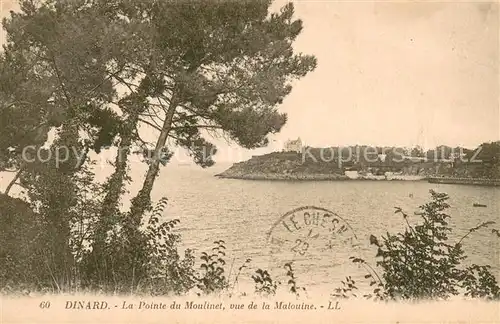 AK / Ansichtskarte Dinard_35 La Pointe du Moulinet vue de la Malouine 