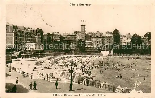 AK / Ansichtskarte Dinard_35 La Plage de l Ecluse Cote d Emeraude 